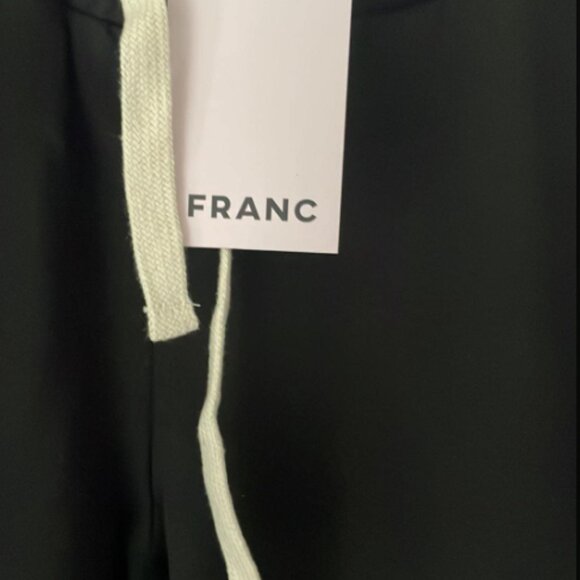 Franc Black Jogger Sweatshorts, Size Small - Picture 3 of 5